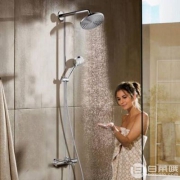 Hansgrohe 汉斯格雅 双飞雨 240 空气注入式恒温花洒