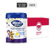 Hero Baby 白金版 婴幼儿配方奶粉 4段 700g 3罐装 *2件