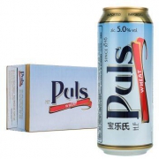 Puls 宝乐氏 经典小麦啤酒 500ml*24听 *2件