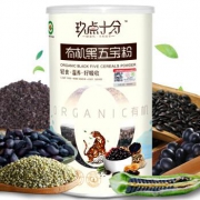 董氏天华 玖点十分 有机黑五宝 营养代餐粉 30g*12条
