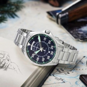 汉米尔顿（Hamilton）  Khaki Aviation Pilot系列 H64615145 男士机械腕表