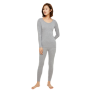 网易严选：女式咖啡碳+5℃保暖套装（上衣+裤子）