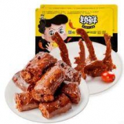 双11预售：周黑鸭 变态辣鸭脖 320g+锁骨240g