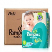 Pampers 帮宝适 绿帮 婴儿纸尿裤 S82*4包