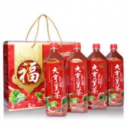 DAHENG 大亨 山楂果汁果肉饮料 1.25L*4瓶整箱装*3件