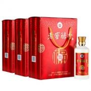 泸州老窖 老窖醇香福运双禧 52度白酒 礼盒装 500ml *2瓶 *3件