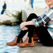 其乐（Clarks） Taylor Shine 女士真皮切尔西靴