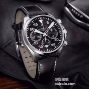 Hamilton 汉密尔顿 卡其航空系列 H64666735 三眼计时自动机械男表 史低$679