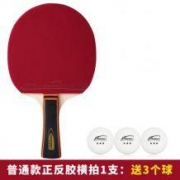 韦伯 乒乓球拍 单只（送3个球）