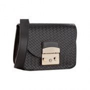 FURLA 芙拉 METROPOLIS系列 时尚编织 单肩斜挎小方包