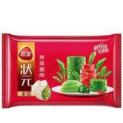 三全 状元水饺 荠菜猪肉口味 42只 702g