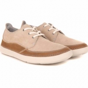 限尺码，18新款 Clarks 其乐 Gosler Edge 男士真皮拼接休闲鞋 Prime会员免费直邮含税