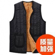 玉驼 中老年 男士 保暖马甲