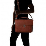 FRYE 弗莱 Luke Top-Handle 男士真皮公文包 $189.99