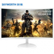 23日0点：Skyworth 创维 CF24B 23.6英寸 VA曲面显示器（1800R、144Hz）
