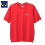 双11预售：GU 极优 男装T恤套头衫(短袖)（可口可乐系列）311186