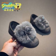 Spongebob Squarepants 海绵宝宝 女童加绒加厚豆豆鞋 多色