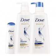 Dove 多芬 洗护发套装密集滋养修护 洗发乳 500ml+精华素500ml+洗发乳195ml