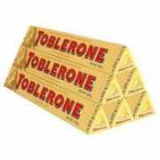 临期品： TOBLERONE 瑞士三角 牛奶巧克力 100g*6条