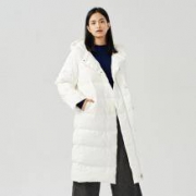 MAXWIN 马威 女子长款宽松羽绒外套