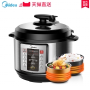 Midea 美的 MY-YL50Simple105 双胆电压力锅智能电饭煲5L