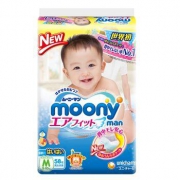 moony 尤妮佳 婴儿拉拉裤 M58片 *3件