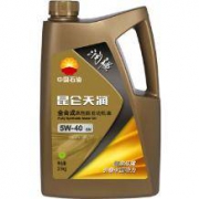 昆仑天润 润强 全合成高性能 汽车润滑油 5W-40 SN 3.5kg