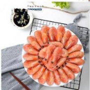 禧美海产 熟冻 加拿大北极虾 500g/袋