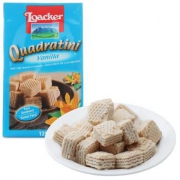 loacker 莱家 粒粒装威化 香草味 125g  *6件