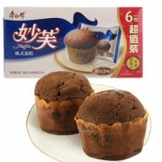 康师傅 妙芙蛋糕巧克力味 6枚 288g *16件