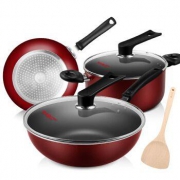 COOKER KING 炊大皇 WG46550 不粘三件套装锅