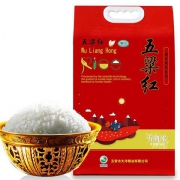 五粱红 有机米 五常稻花香2号 5kg *3件