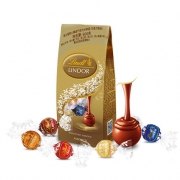 去商家购买 第74期团购!比Godiva还好吃的巧克力!LINDOR 瑞士莲 金装 5种口味软心巧克力