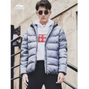 双11预售： LI-NING 李宁 AYMM159 男士训练系列羽绒服