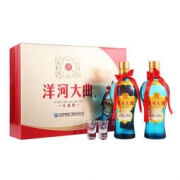 洋河大曲 新天蓝 52度 礼盒装 500ml*2瓶