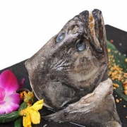 纯色本味 鸦片鱼头/庸鲽鱼头/比目鱼头 200g  *14件