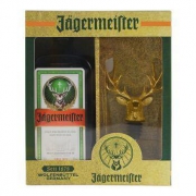 Jagermeister 野格 2017年鹿头酒嘴礼盒装 利口酒 700ml