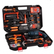 BOSCH 博世 TBM3400家用手电钻 128件工具箱套装