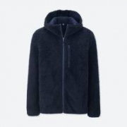 双11预售：Uniqlo 优衣库 男装 防风仿羊羔绒摇粒绒拉链茄克 409878