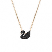 拼团价： SWAROVSKI 施华洛世奇 Iconic Swan 5347330 小黑天鹅吊坠项链