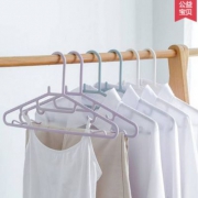 天标 家用宽肩无痕衣架 20个 多色