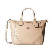 COACH 蔻驰 Grain Leather 女士真皮手提斜挎包