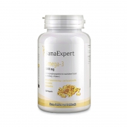 德国进口 SanaExpert 降三高欧米茄3 挪威深海鱼油胶囊 120粒