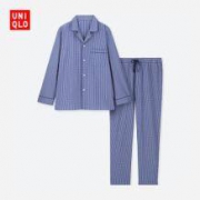 0点：UNIQLO 优衣库 411433 男士睡衣