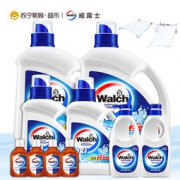 威露士 有氧洗3kg*2+有氧洗1.36kg*2+手洗洗衣液550g*2+消毒液60ml*4+环保袋 *2件
