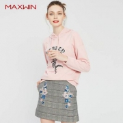 优衣库制造商，Maxwin  女士舒适连帽卫衣