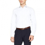 限42码，HUGO Hugo Boss 雨果·博斯 Erriko 男士纯棉休闲衬衫 Prime会员免费直邮含税