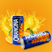 Orangina 汲那 香橙混合果味汽水330ml*3听