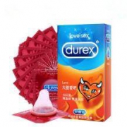 杜蕾斯（Durex） 避孕套 Love大胆爱吧 10只装