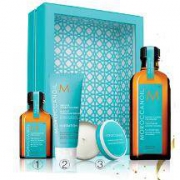 双11预售： MOROCCANOIL 摩洛哥护发油礼盒 精油100ml+25ml+发膜75ml+香薰蜡烛40g